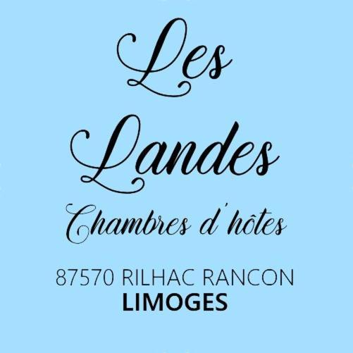 Les Landes Rilhac-Rancon Exterior foto